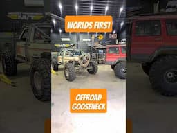 Worlds First Offroad Gooseneck -In Progress.  Check out the BLEEPINJEEP YouTube channel for build.