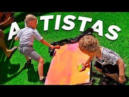 OLHA O QUE MEUS FILHOS PINTARAM!