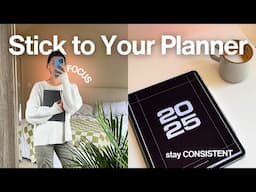 How to ACTUALLY Stick to Your Planner 🗓️✏️✨