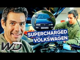 Elvis Works His Magic On A Stunning SUPERCHARGED Volkswagen G60 V2! | Wheeler Dealers