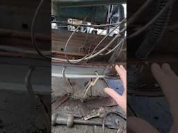 VW Bay Window Bus Nose replacement PIA!!!!