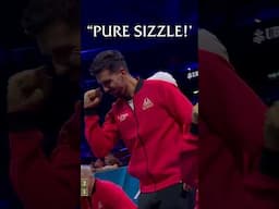 Pure SIZZLE on this Tiafoe winner! 🥵