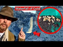 I Found a Desert Waterfall fed by a Gold Quartz Vein