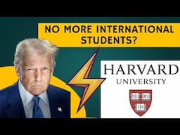 Harvard BANNED International Students? Trump’s Move Sparks Global Outrage! NEWS