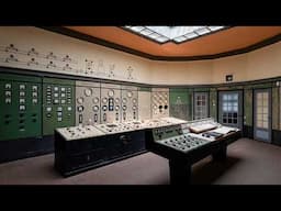 Exploring an Abandoned German Power Plant - Incredible Marble Control Room!