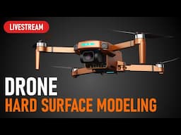 Modeling a Drone in Blender & Answering Questions