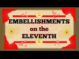 #embellishmentsonthe11th2025  Bows bows bows