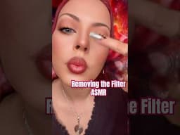 ASMR| Removing the Filter! VISUAL TRIGGER #asmr #asmrshorts #asmrshort #shorts