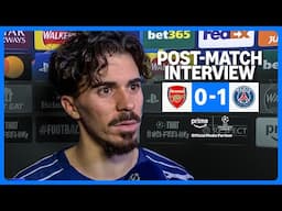 "We had to adapt and we DID IT" | Vitinha Post-Match Interview | Arsenal v PSG UEFA Champions League