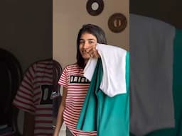 My favorite outfit 🤍💚 | Nikhil Nisha Vlog #Shorts