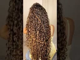 Rotina Capilar Cabelo Cacheado 💛🌼 #cabelocacheado #rotinacapilar #haircare