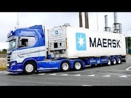 Trucks at the Port of Rotterdam