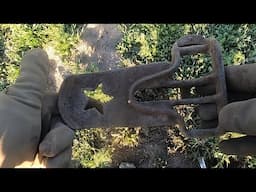 Metal detecting Montana homesteads for old relics and coins. Ep 342