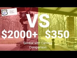 $350 Osmo Pocket vs $2000+ Ronin-S and Sony a6500