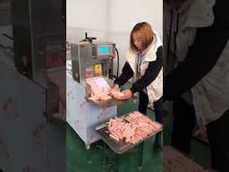 Thái thịt đông lạnh phải như thế này chứ!