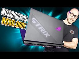 R$ 50.000 em um NOTEBOOK? Análise do ASUS ROG SCAR 18 2025