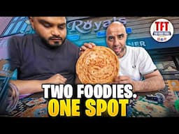 I INVITE A FELLOW FOOD REVIEWER FOR BREAKFAST | Desi Breakfast in Manchester | @foodieanz