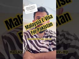 Apply Malaysia eVisa from Pakistan | Malaysia Tourist Visa | Malaysia Visa Pakistan #malaysiavisa
