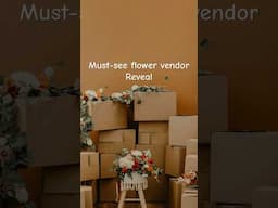 Where Do Event Planners REALLY Get Their Flowers?