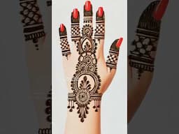 Easy beautiful Mehndi Designs #mehndi #ytshorts #mehandi #creative #shorts #shortsfeed #hennadesign
