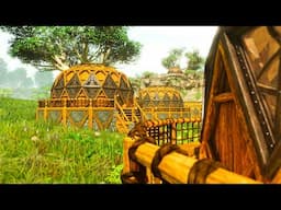 The Huts - Native American Inspired Hut Village in ARK: Survival Ascended pt2