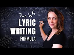 A Simple Formula that makes Lyric Writing So Much Easier!
