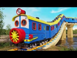 🔴 toy train fun ride - toy cartoon trains for kids - Kids videos for kids