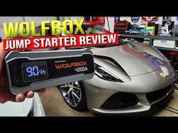 WOLFBOX Megavolt Jump Starter Review!