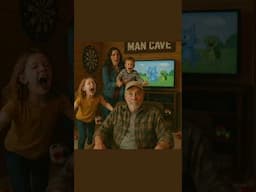 POV: You built a Dad Cabin to escape... but they found you. 😅