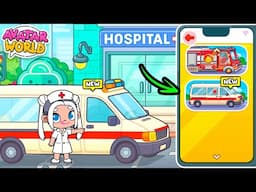 OMG! 😱 NEW HOSPITAL + AMBULANCE!? 🏥🚨 SECRETS AND BUGS IN AVATAR WORLD!