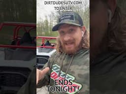 THIS IS YOUR LAST WARNING! Head to dirtdudesutv.com to win this RZR! Every $10 spent is 1 entry