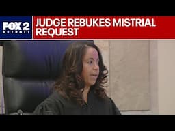 Mistrial request quashed: Judge rebukes ex-officer's defense team