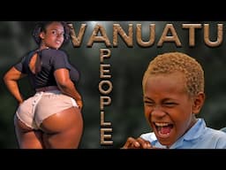 VANUATU People : BLACK , BLONDE and UN-AFRICAN. (Why are they Blonde?)