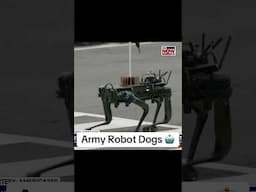 Watch the US Army robot dogs at the DC military parade