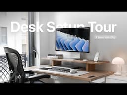 Software Engineer's Productive and Minimal Desk Setup Tour NYC (2025)