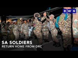 SA soldiers back on home soil from DRC