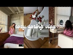 Cozy Morning Vlog - New Hair/Makeup Routines + ZARA & SEPHORA HAUL