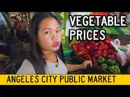 How Much Are Vegetables at Angeles City Pampang Public Market?