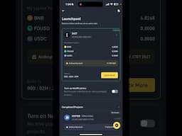 Initia Airdrop on Binance Launchpool #binance #kashifmajeed