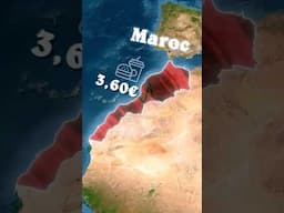 Voici où partir en vacances avec un budget de rat 🐀 #voyage #bonplan #geographie