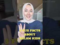 Three fun facts about Kalam Kids! Did you catch #3?!