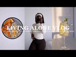 LIVING ALONE VLOG | Getting Back Into My Routine, PR Unboxing, Gym Vlog, Life Update & More!