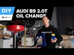 Audi A4 Engine Oil & Filter Replacement DIY (2017-Present Audi B9 A4, allroad, A5, Sportback, Ultra)