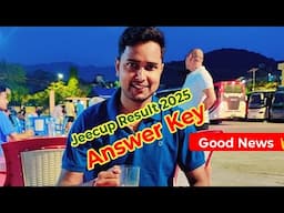 Jeecup answer key 2025 , good news #racevaacademy