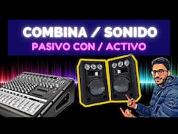 SONIDO PASIVO + SONIDO ACTIVO - CONSOLAS + POTENCIAS + MEZCLADORES