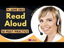 PTE Read Aloud - MAY 2025 - MUST PRACTICE