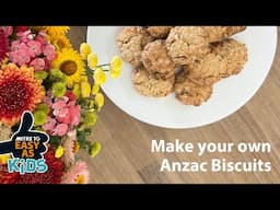 Make your own Anzac Biscuits | Mitre 10 Easy As Kids DIY