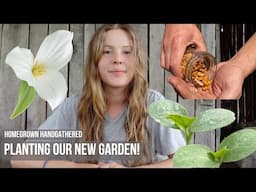 Projects on the Farm: Finishing the Deer Fence and Planting our Garden!