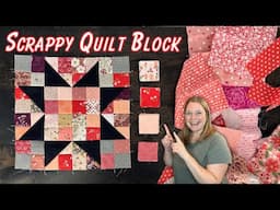 Sew an Amazing Patchwork Star Block with Scrap Fabrics