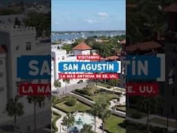 Fundada en 1565, San Agustín es la ciudad más antigua de Estados Unidos y está cerca de Orlando
